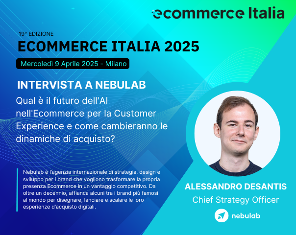 Qual è il futuro dell’AI nell’Ecommerce per la Customer Experience e come cambieranno le dinamiche di acquisto? Intervista a Nebulab